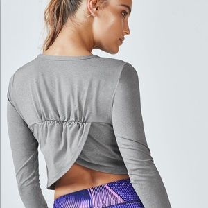 Fabletics Long Sleeve Avery Crop XS - NWT
